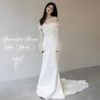 ショッピングウェディング ウェディングドレス  ドレス 結婚式 白 ウエディングドレス 前撮り 袖あり 二次会 ドレス 花嫁 オフショルダー オフショル 袖あり 白 ドレス ロング丈 白いドレ