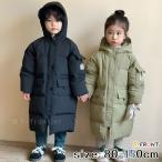ベンチコート ジュニア 女の子 キッズ 男の子 中綿ジャケット 風パーカー 130cm 140cm 中綿コート 冬服 子供用 アウター ブラック グリーン ベンチ コート 冬 ロ