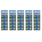  кнопка батарейка LR44 50 шт монета батарейка cell батарейка A76 PX76A RW82 V13GA щелочь батарейка 1.5V lr44 наручные часы игрушка маленький позиций счетчик 50 шт 