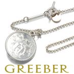 エルメス ネックレス エクスリブリス MM シルバー 925/K18PG BLJ 限界値下げ品