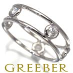 ショッピングティファニー ティファニー リング ダイヤ ダイヤモンド バイザヤード ダブルワイヤー 5P 11号 Pt950 指輪 BLJ 限界値下げ品