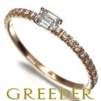 カルティエ リング ダイヤ ダイヤモンド エタンセル ソリテール エメラルドカット 50号 K18PG 指輪 BLJ 大幅値下げ品