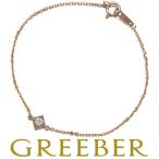 me The nju браслет diamond бриллиант 0.10ct один шарик Mill серый nK18PG BLJ/GENJ