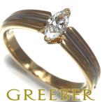 カルティエ リング ダイヤ ダイヤモンド 0.3ct程 ソリテール スリーカラー 52号 K18YG/WG/PG 指輪 BLJ