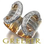 カルティエ リング ダイヤ ダイヤモンド 2C ドゥーブルC C2 スリーカラー LM 49号 K18YG/WG/PG 指輪 BLJ