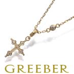 ローリーロドキン ネックレス ダイヤ ダイヤモンド プチゴシッククロス K18YG BLJ