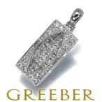  diamond бриллиант 1.00ct детективный роман настройка подвеска с цепью K18WG GENJ большое снижение цены товар 