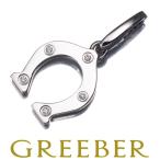 カルティエ ペンダントトップ ダイヤ ダイヤモンド ホースシュー チャーム K18WG BLJ