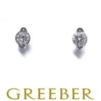 ショッピングダイヤモンド エル ピアス ダイヤ ダイヤモンド 0.10ct/0.10ct  一粒 Pt900 BLJ/GENJ