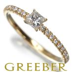 カルティエ リング ダイヤ ダイヤモンド エタンセル プリンセスカット 48号 K18YG 指輪 BLJ