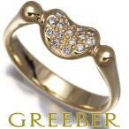 ショッピングティファニー ティファニー リング ダイヤ ダイヤモンド ビーン パヴェ 9.5号 K18YG 指輪 BLJ