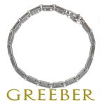 カルティエ ブレスレット フィガロ チェーン K18WG BLJ