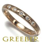 ティファニー リング ダイヤ ダイヤモンド スタッキングバンド ウェディング 5P 12.5号 K18PG 指輪 BLJ