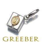 カルティエ ペンダントトップ   2C ギフトボックス チャーム K18WG/YG BLJ