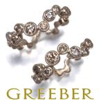 カシケイ ピアス ダイヤ ダイヤモンド 0.80ct ベゼル K18BG BLJ