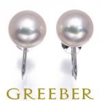 TASAKItasaki серьги жемчуг жемчуг 8.2mm/8.4mm один шарик K14WG [ б/у ]BLJ