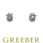 ショッピングダイヤ ダイヤ ダイヤモンド 0.10ct/0.10ct 一粒 ピアス Pt900 GENJ