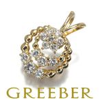  Waltham подвеска с цепью diamond бриллиант swing цветок K18YG BLJ/GENJ