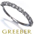 ショッピングダイヤ ダイヤ ダイヤモンド 0.51ct ハーフエタニティ リング Pt900 指輪 GENJ