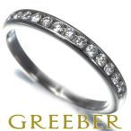 ティファニー リング ダイヤ ダイヤモンド ウェディングバンド チャネルセッティング 2.6mm ハーフ 11号 Pt950 指輪 BLJ