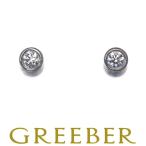 ショッピングティファニー ティファニー ピアス ダイヤ バイザヤード 0.05ct/0.05ct程  Pt950 BLJ