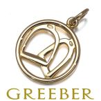 エルメス ペンダントトップ 鐙 K18YG BLJ