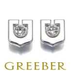 カルティエ ピアス ダイヤ ダイヤモンド フォーチュン K18WG BLJ