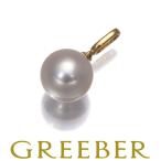 ミキモト ペンダントトップ パール 真珠 8.1mm K18YG BLJ