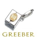 カルティエ ペンダントトップ 2C ギフトボックス チャーム K18YG/WG BLJ