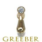 ショッピングティファニー ティファニー ピアス ダイヤ ダイヤモンド ティアドロップ 片耳 K18YG BLJ