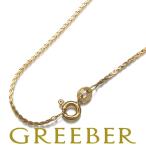 ウノアエレ チェーンネックレス スエッジ 45cm K18YG BLJ/GENJ