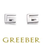 グッチ ピアス Gロゴ K18WG BLJ