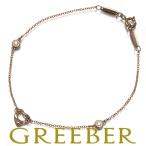 ショッピングティファニー ティファニー ブレスレット ダイヤ ダイヤモンド バイザヤード オープンハート 2P K18PG BLJ