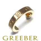 カルティエ ミニラブピアス フープ SM 片耳 K18YG BLJ