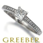 ティファニー リング ダイヤ ダイヤモンド 0.33ct グレース ソリティア プリンセスカット 11号 Pt950 指輪 BLJ