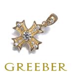 yu... подвеска с цепью diamond бриллиант 0.12ct/0.08ct regalia Cross K18YG оценочная форма BLJ/GENJ