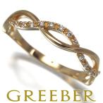 ヴァンドーム リング ダイヤ ダイヤモンド ツイスト 12号 K18YG 指輪 BLJ/GENJ