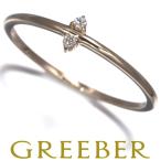 スタージュエリー リング ダイヤ ダイヤモンド 0.02ct 11号 K10YG 保証書/ポーチ 指輪 BLJ/GENJ