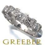 ショッピングPT ダイヤ ダイヤモンド 0.68ct ミルグレイン リング Pt900 指輪 GENJ