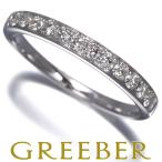 ダイヤ ダイヤモンド 0.30ct ハーフエタニティ リング K18WG 指輪 GENJ