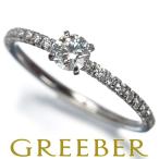 カルティエ リング ダイヤ ダイヤモンド 0.25ct E VS1 EX エタンセル ソリテール 51号 Pt950 鑑定書 指輪 BLJ