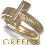 ティファニー リング Tワン ワイド 14号 K18YG 指輪 BLJ