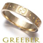 グッチ リング アイコン スリム 12.5号 K18YG 指輪 BLJ