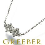 ダイヤ ダイヤモンド 0.21ct パヴェ ネックレス Pt900/Pt850 GENJ