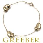 ティファニー ブレスレット ビーン ステーション K18YG BLJ