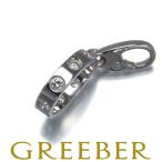 カルティエ ラブペンダントトップ ダイヤ ダイヤモンド チャーム K18WG BLJ