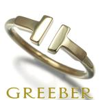 ティファニー リング Tワイヤー 12号 K18YG 指輪 BLJ