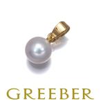  Mikimoto подвеска с цепью жемчуг жемчуг 6.7mm один шарик K18YG BLJ