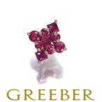 ショッピングルビー ルビー 0.70ct ペンダントトップ K18PG GENJ