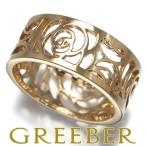 ショッピングシャネル シャネル リング カメリア ミディアム 53号 K18YG 指輪 BLJ